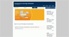 Desktop Screenshot of mdb.kanippayyur.in