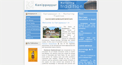 Desktop Screenshot of kanippayyur.in